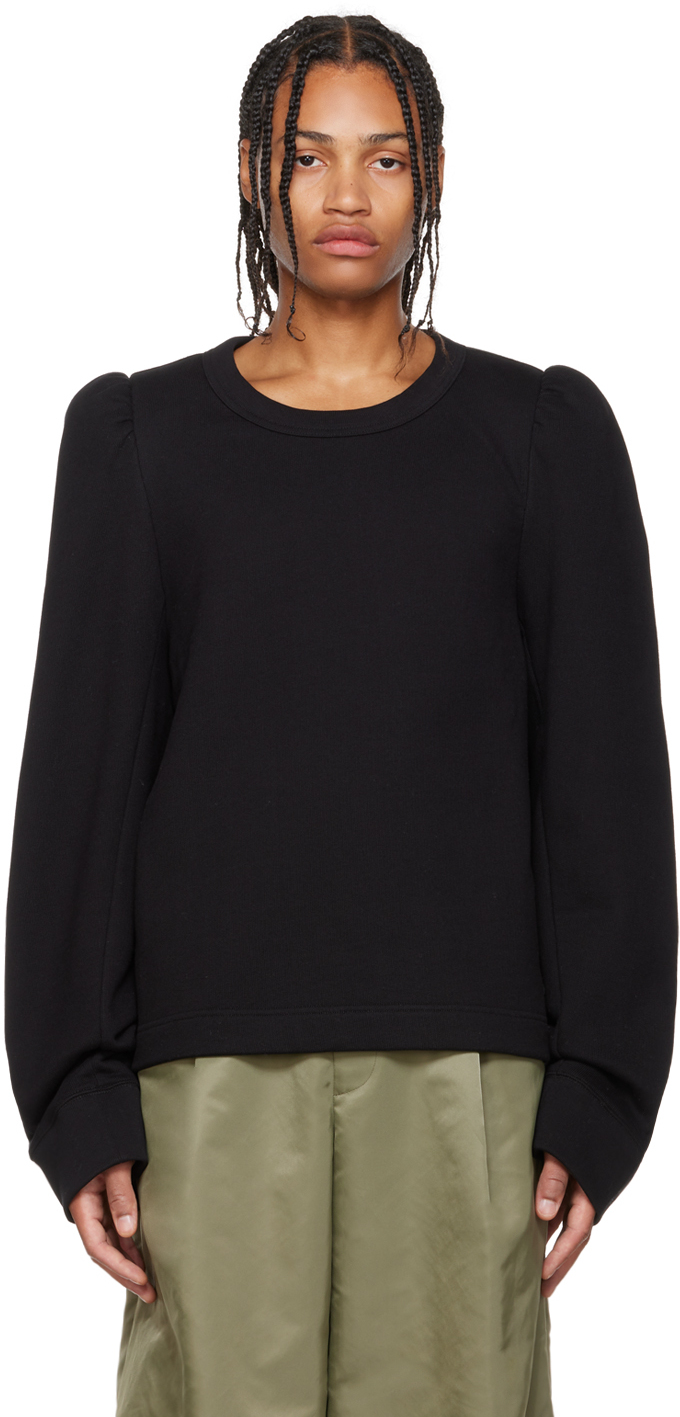 Dries Van Noten: Black Hamber Sweatshirt | SSENSE Canada