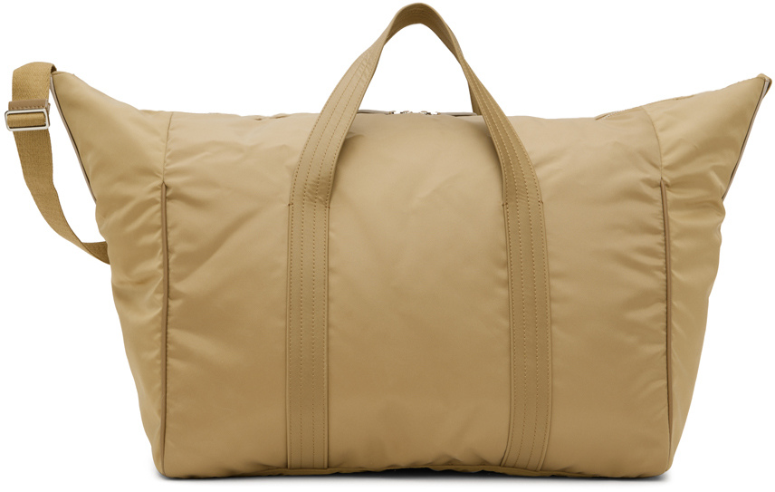 The Row Beige Logan Duffle Bag