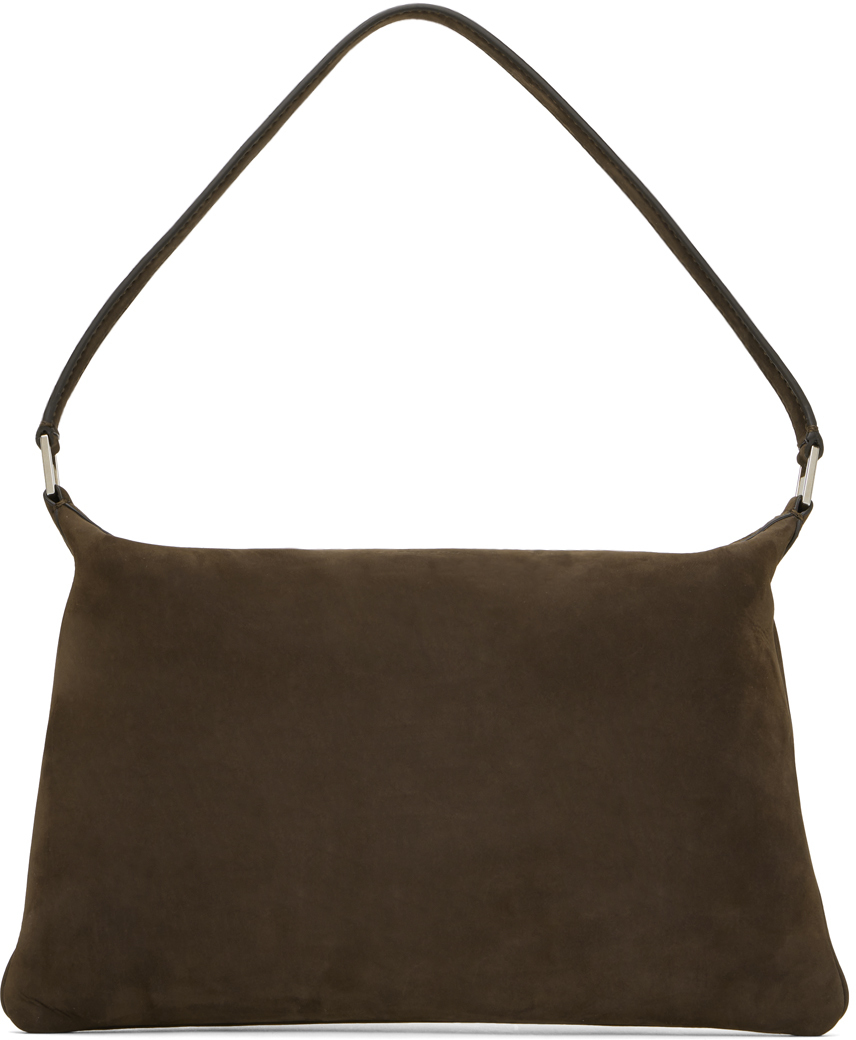 The Row Brown Small Morgan Bag