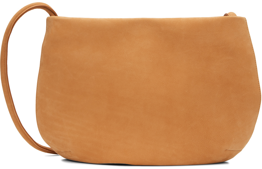 The Row Romy Suede Crossbody In Beige ModeSens