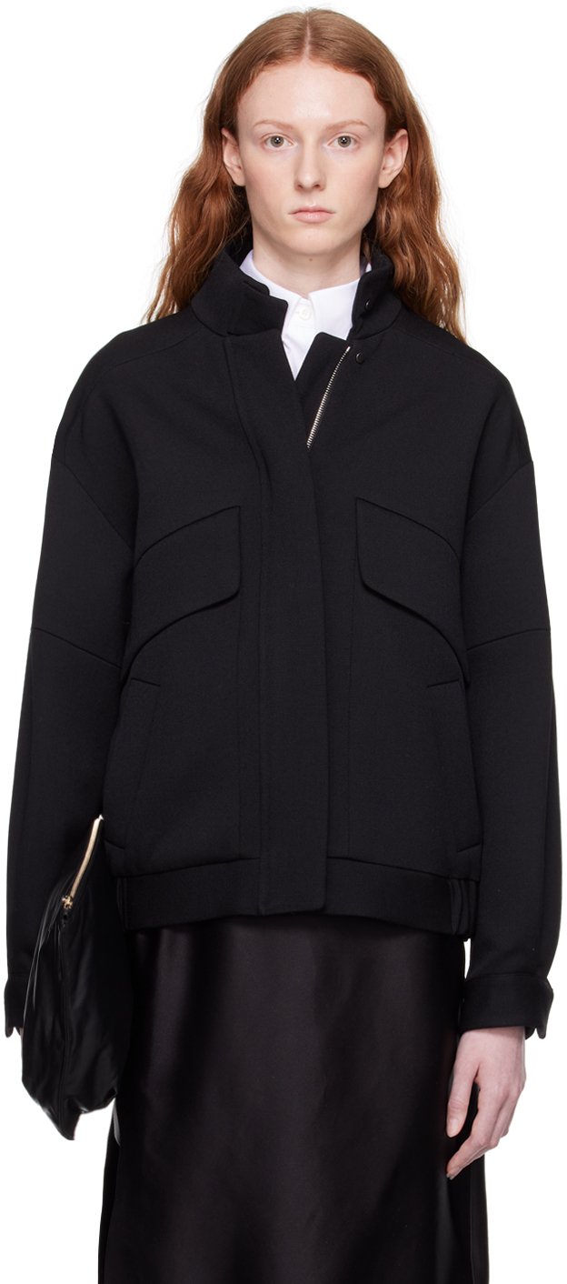 The Row Black Efren Jacket In Blk Black ModeSens