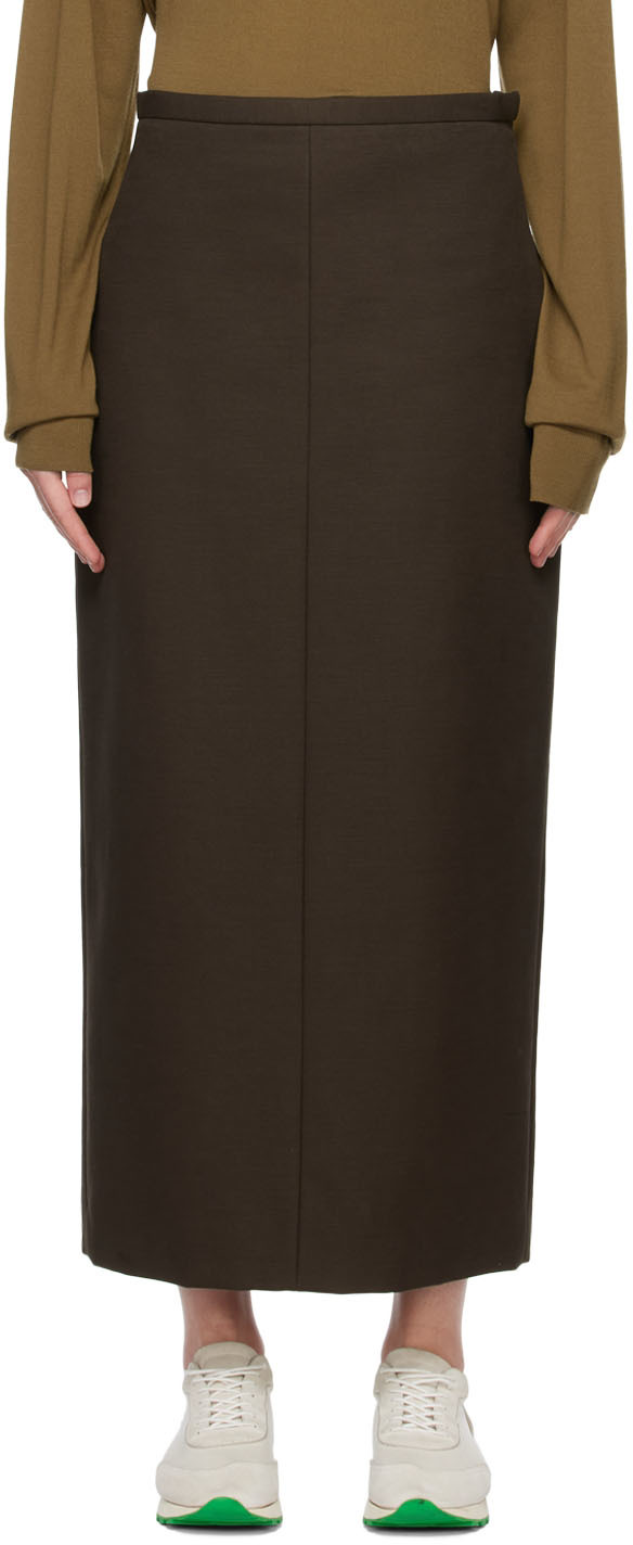 Brown Matias Maxi Skirt