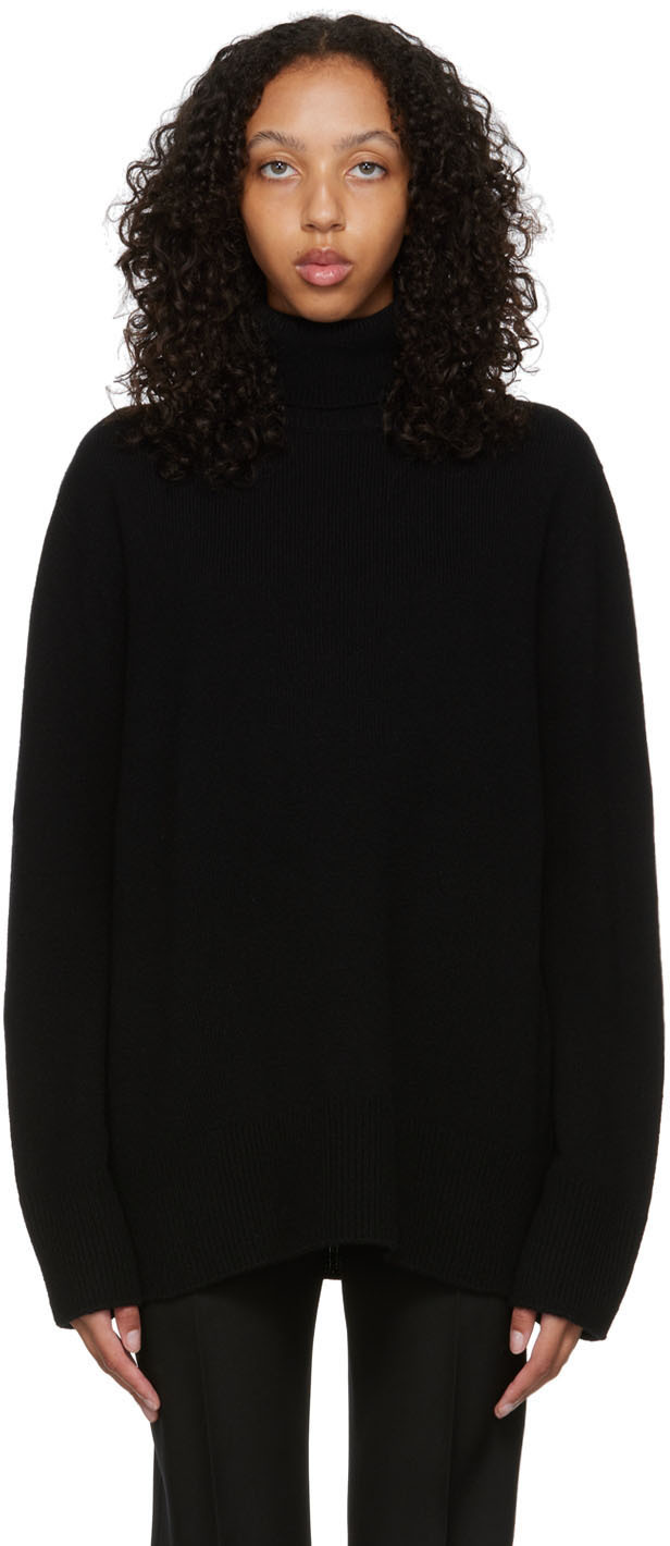 Black Stepny Turtleneck | SSENSE UK