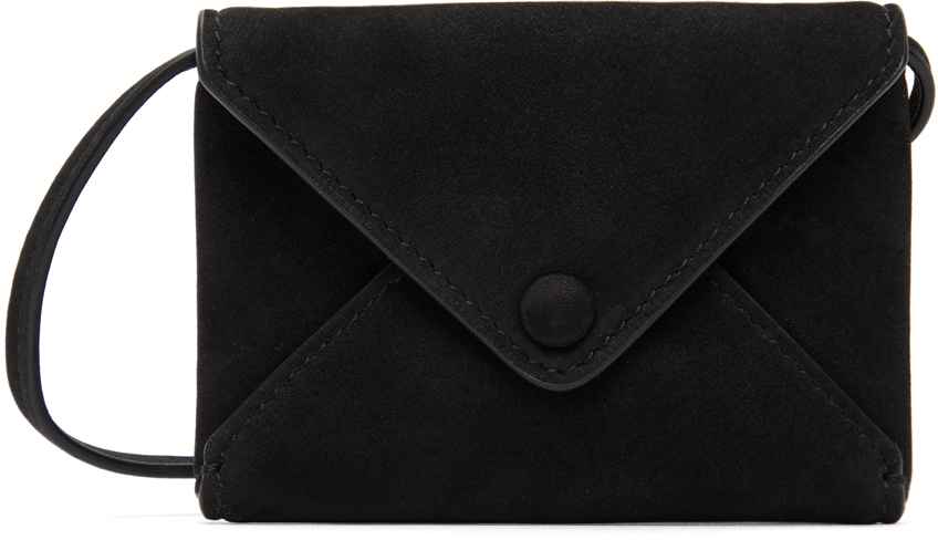 THE ROW Men's Mini Envelope Leather Crossbody Bag | Smart Closet