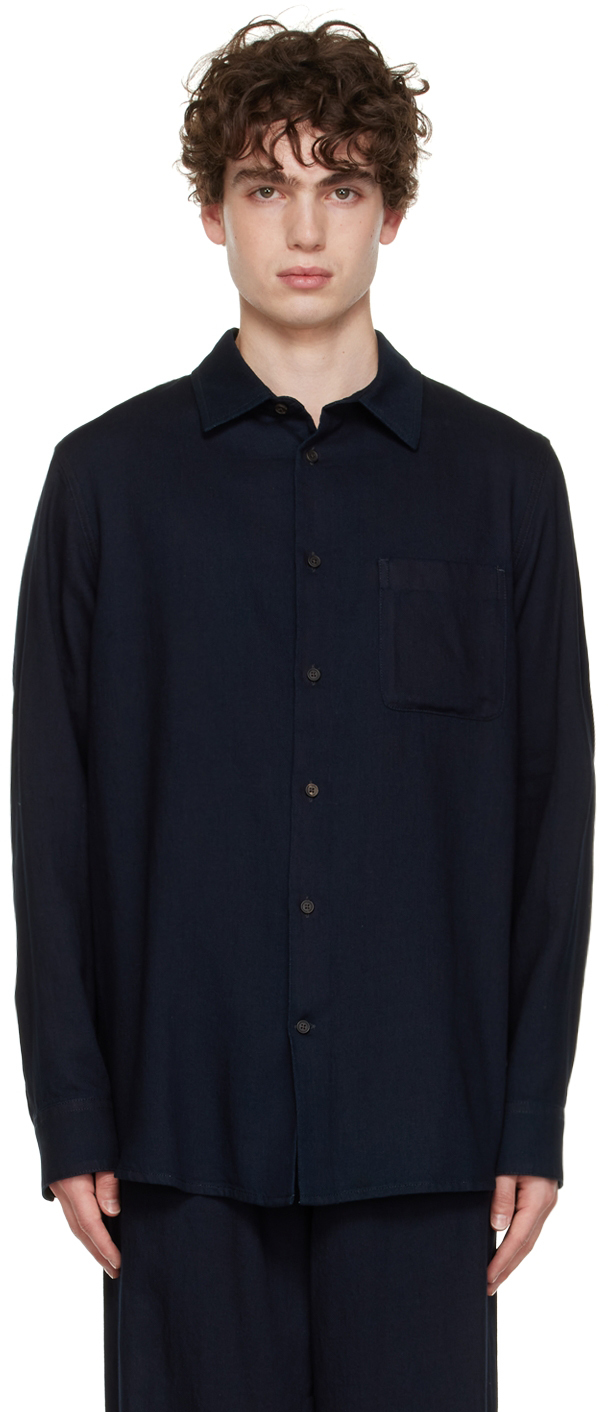 SSENSE Exclusive Navy Joseph Shirt