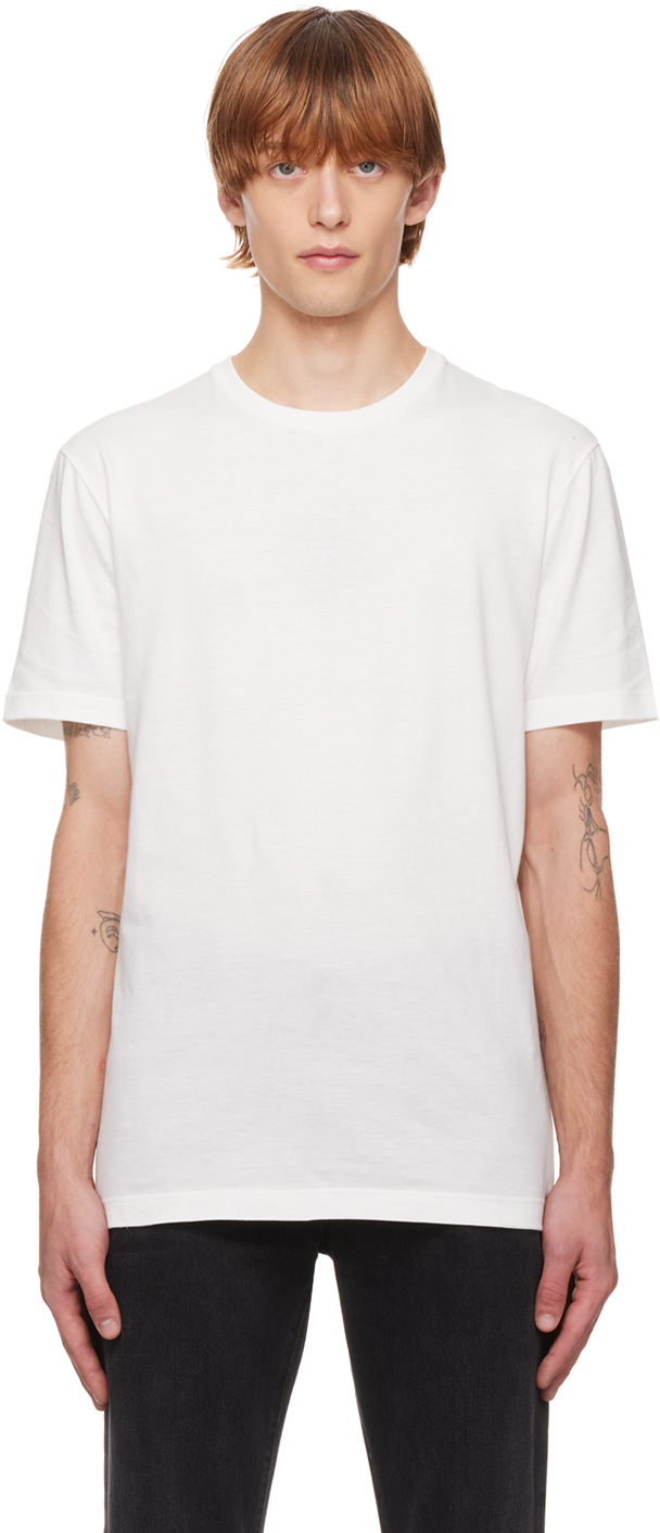 The Row: White Luke T-Shirt | SSENSE UK
