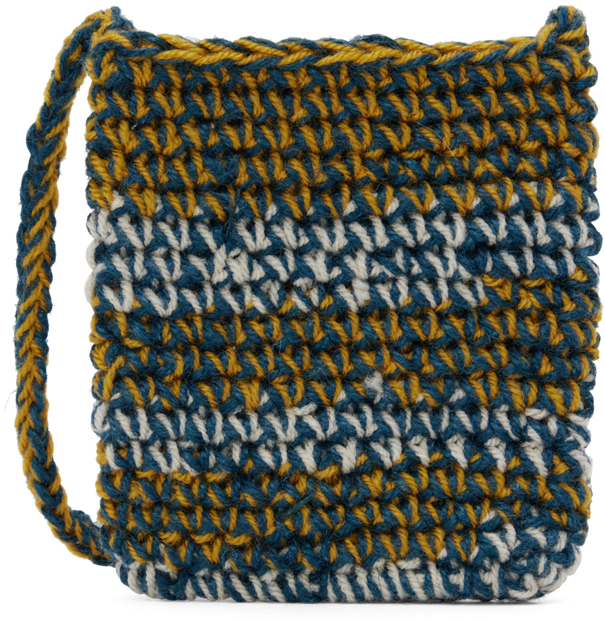 Blue & Yellow Neck Bag