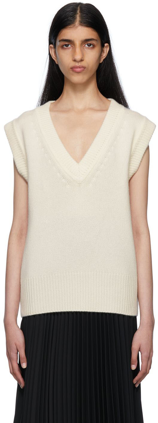CO Off-White Sweater Vest