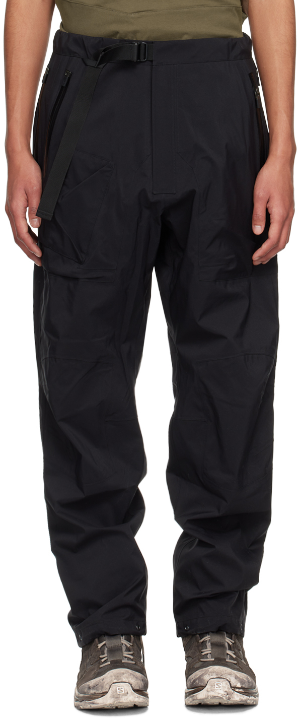 Black Nylon Cargo Pants SSENSE Men Clothing Pants Cargo Pants 