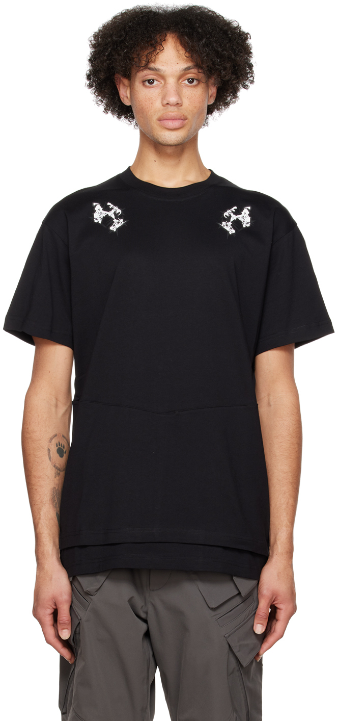 ACRONYM Black Layered T-Shirt