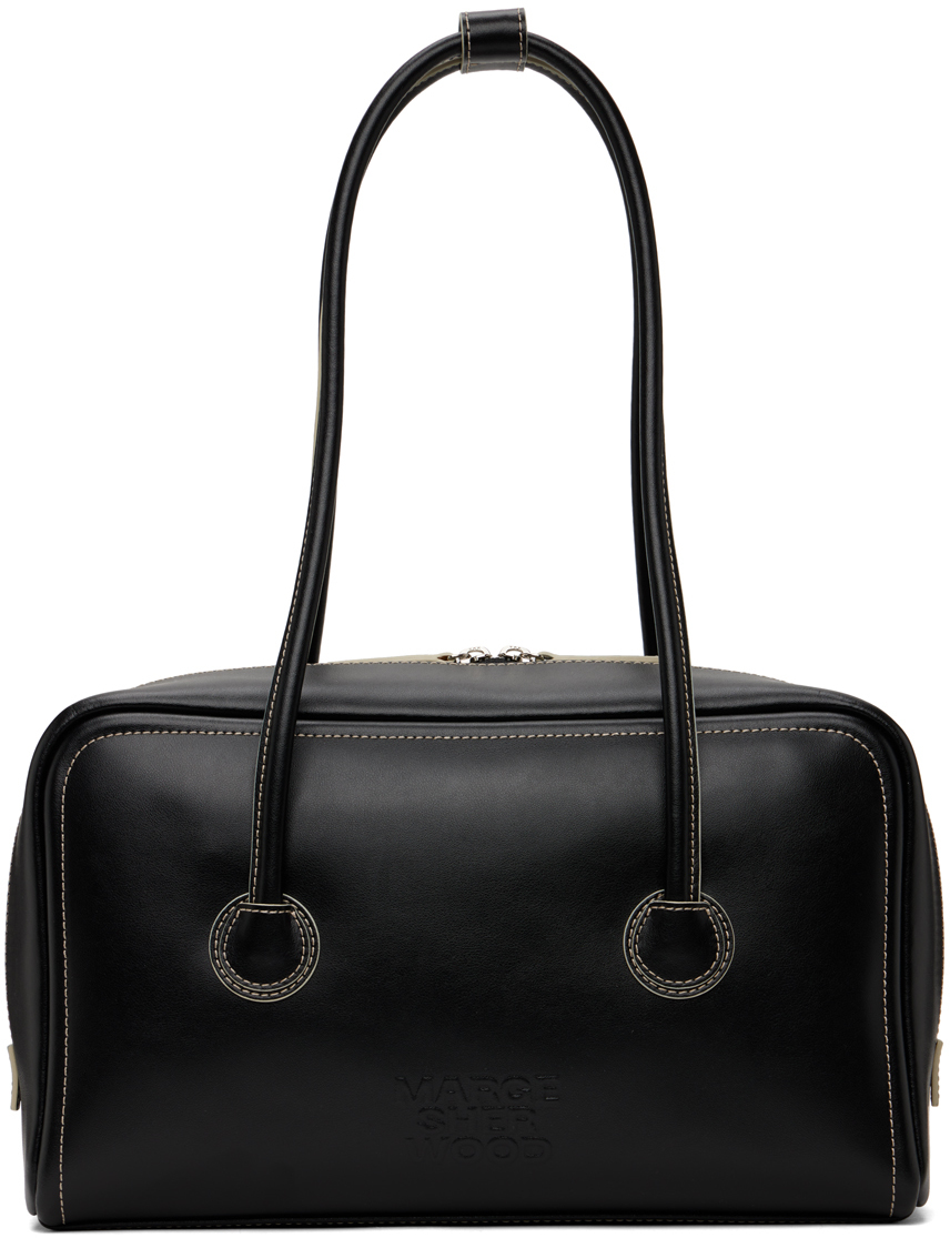 Marge Sherwood Patent Leather Handle Bag