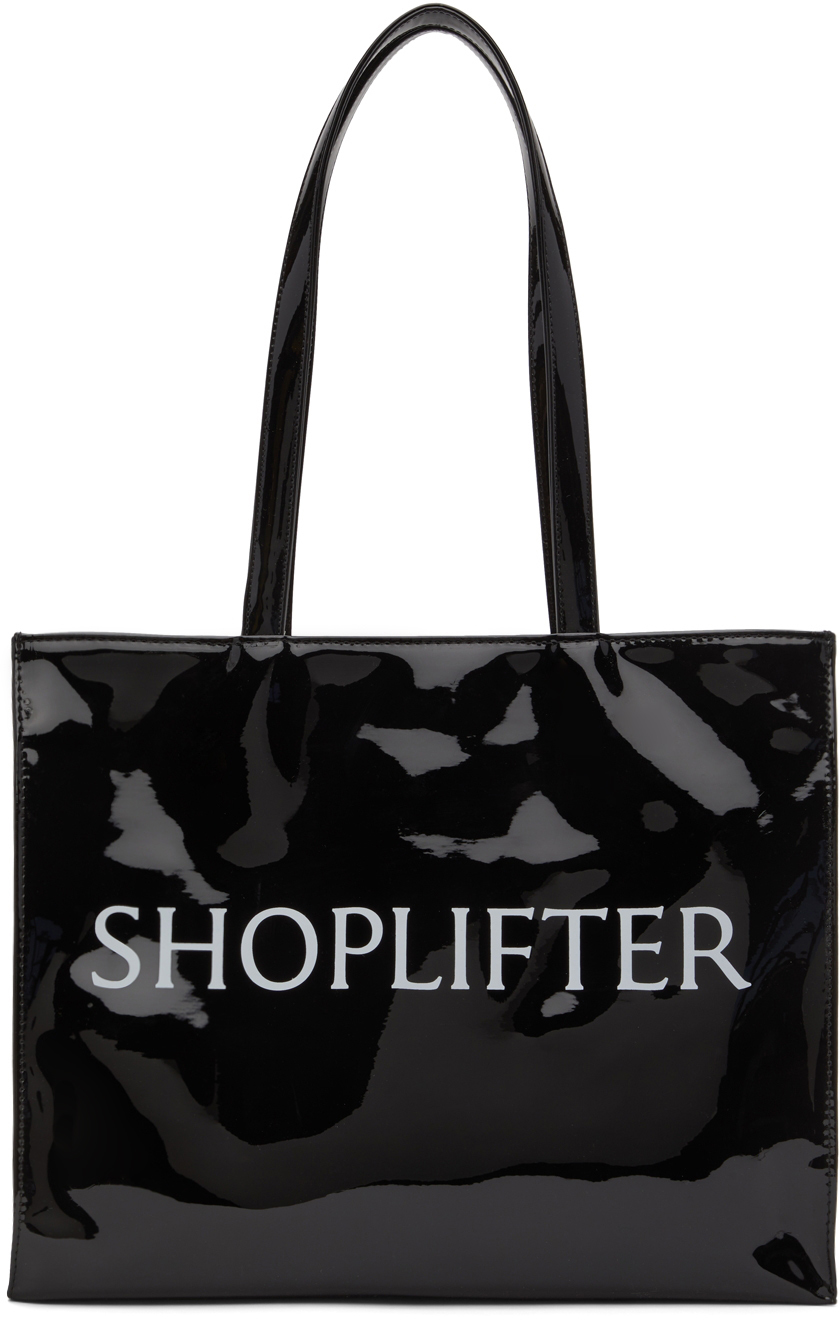 THAMES MMXX BLACK SHOPLIFTER TOTE