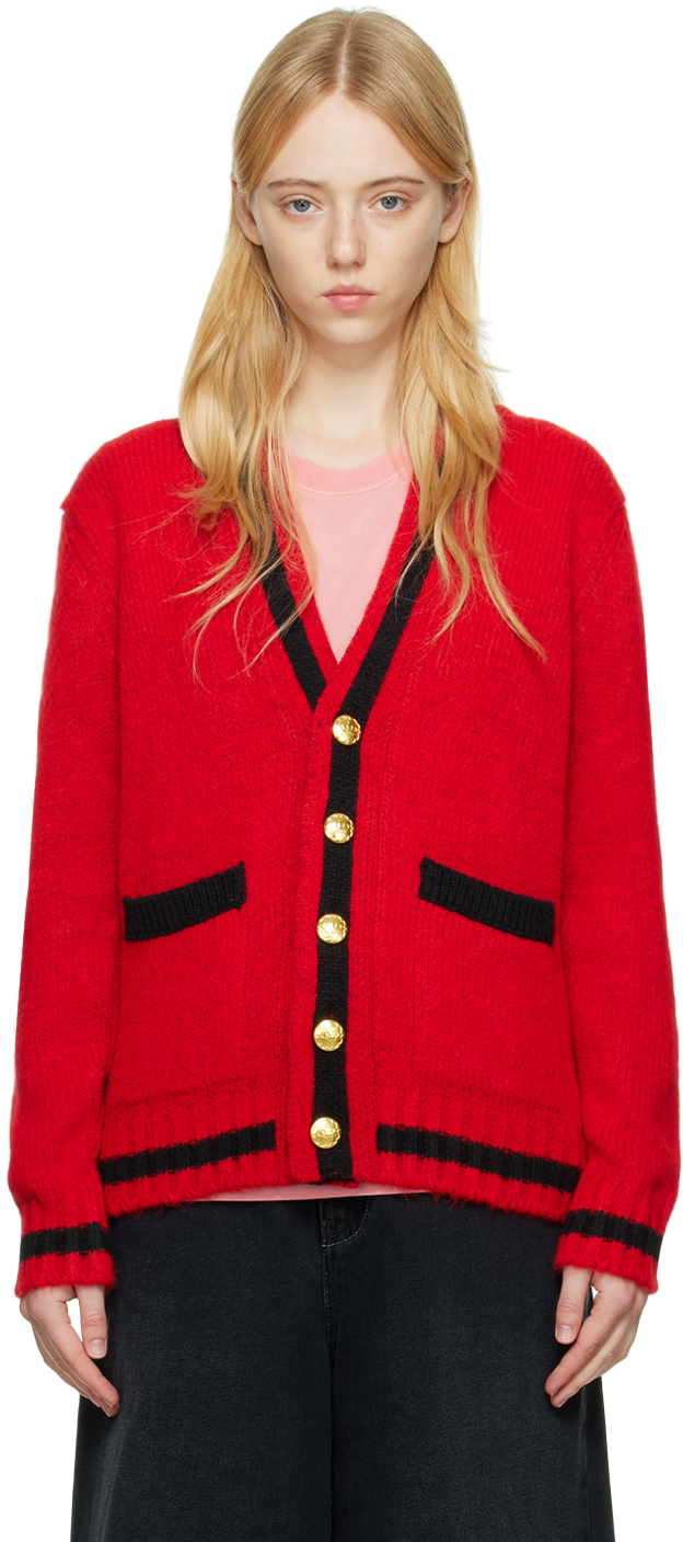 Red Courting Cardigan