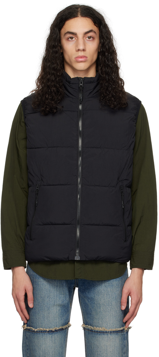 The Very Warm Black Puffer Vest