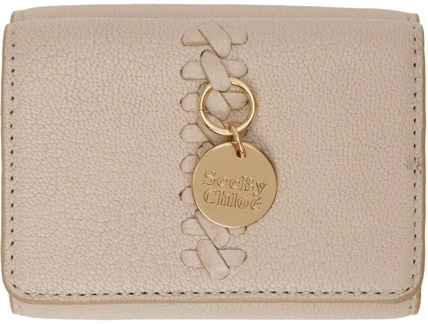 See by Chloé: Taupe Mini Tilda Wallet | SSENSE