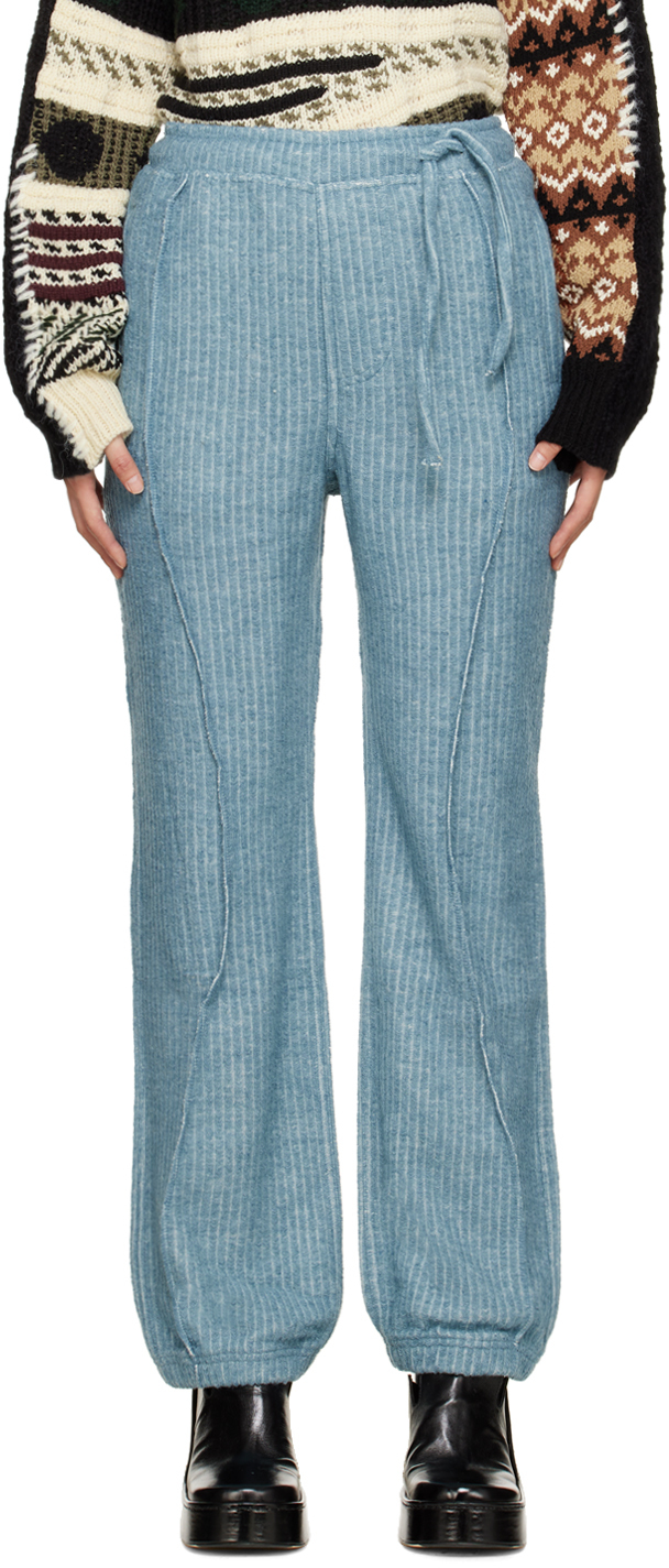 【関税込み】Andersson Bell ブルー Anterre ラウンジパンツ Andersson Bellのブルー Anterre ラウンジパンツがセール中