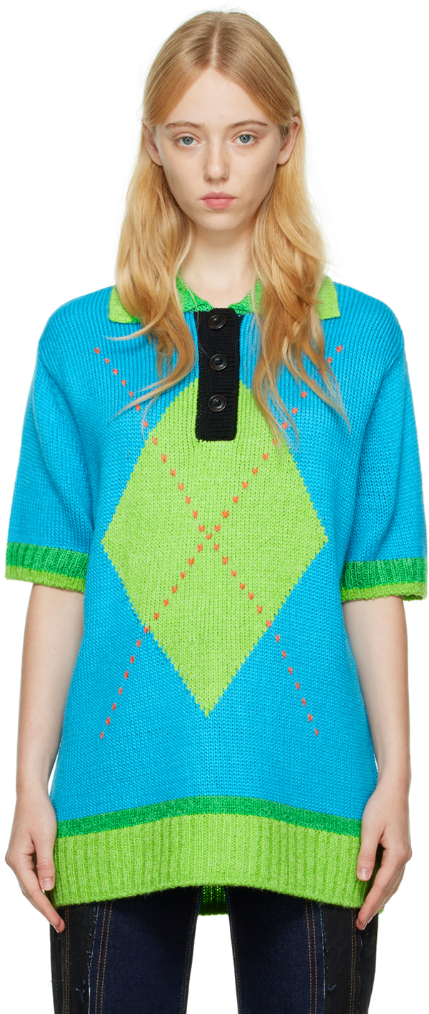 Andersson Bell Blue & Green Portela Polo