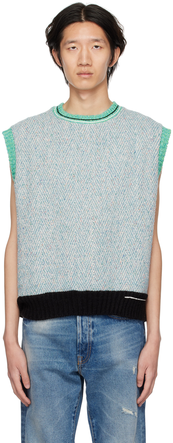 ★22SS★【ANDERSSON BELL】★TUNISIA 22 WOOL VES.T★ ANDERSSON BELL Tunisia 22 Wool Vest - Black | Garmentory