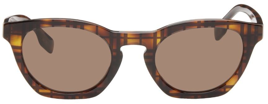 Burberry Brown Cat-Eye Sunglasses