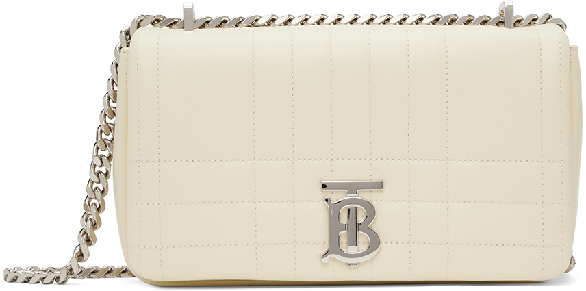 Burberry: Off-White Lola Bag | SSENSE