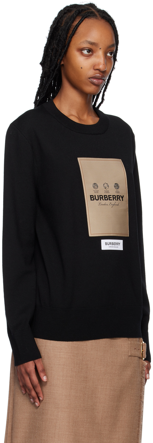 Burberry Black Label Appliqué Sweater | Smart Closet