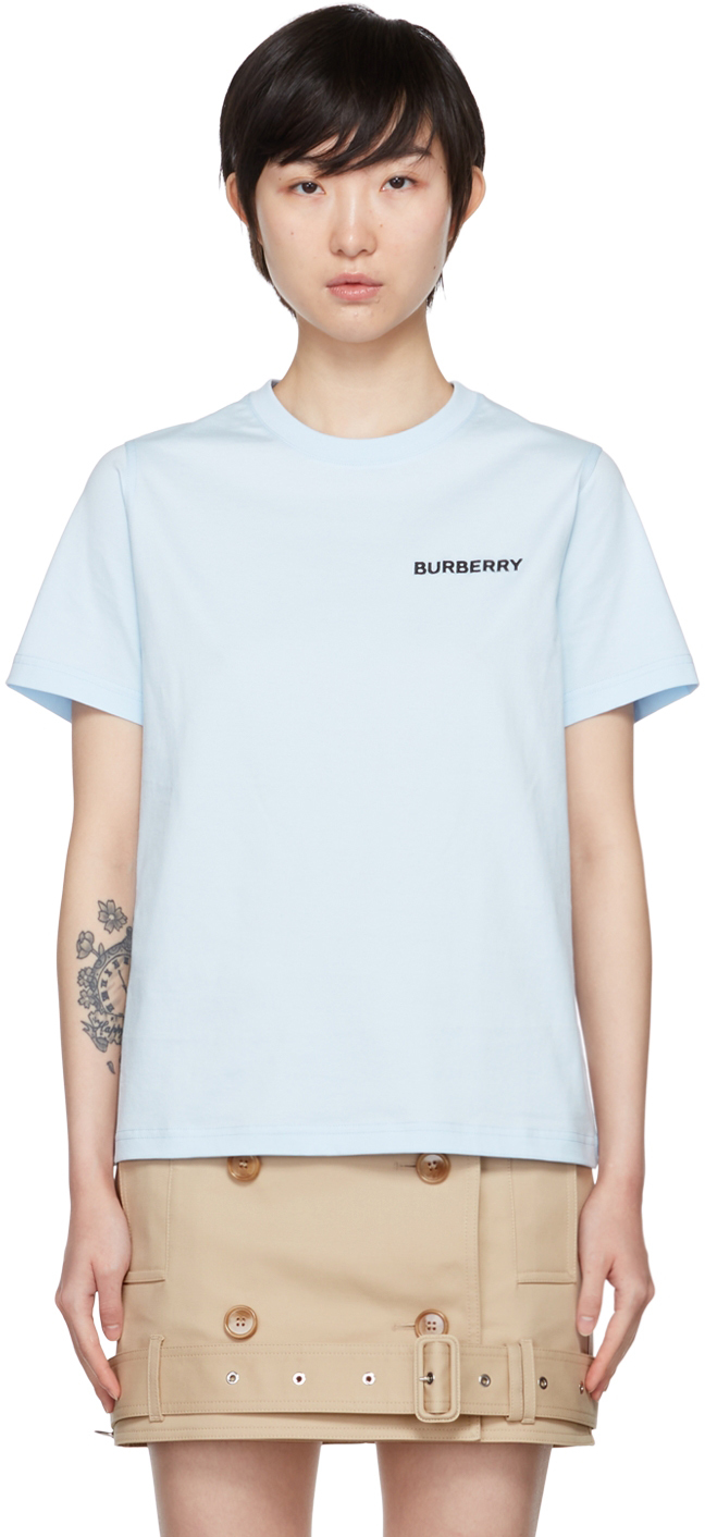 Burberry t shirt store womens for sale