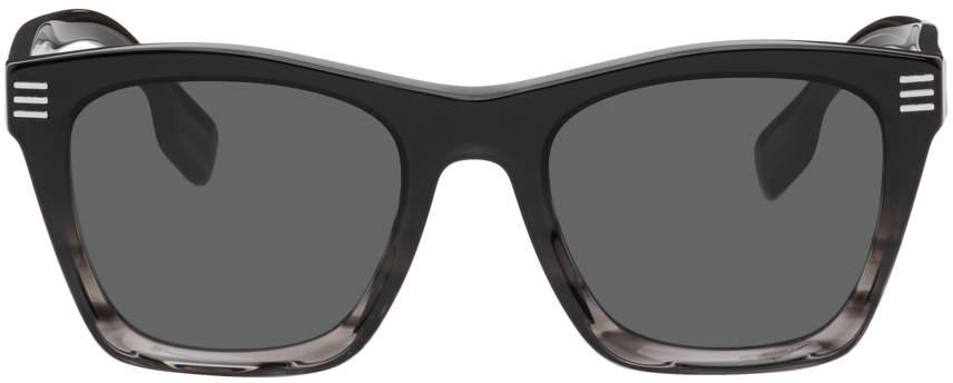 Burberry Black Square Logo Sunglasses