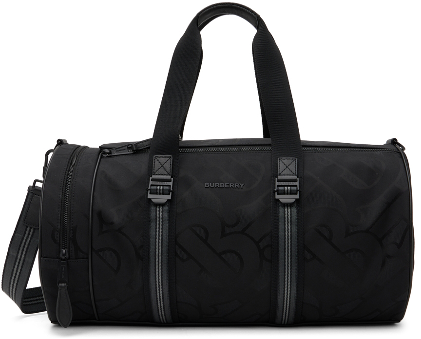 Burberry: Black Medium Kennedy Bag | SSENSE