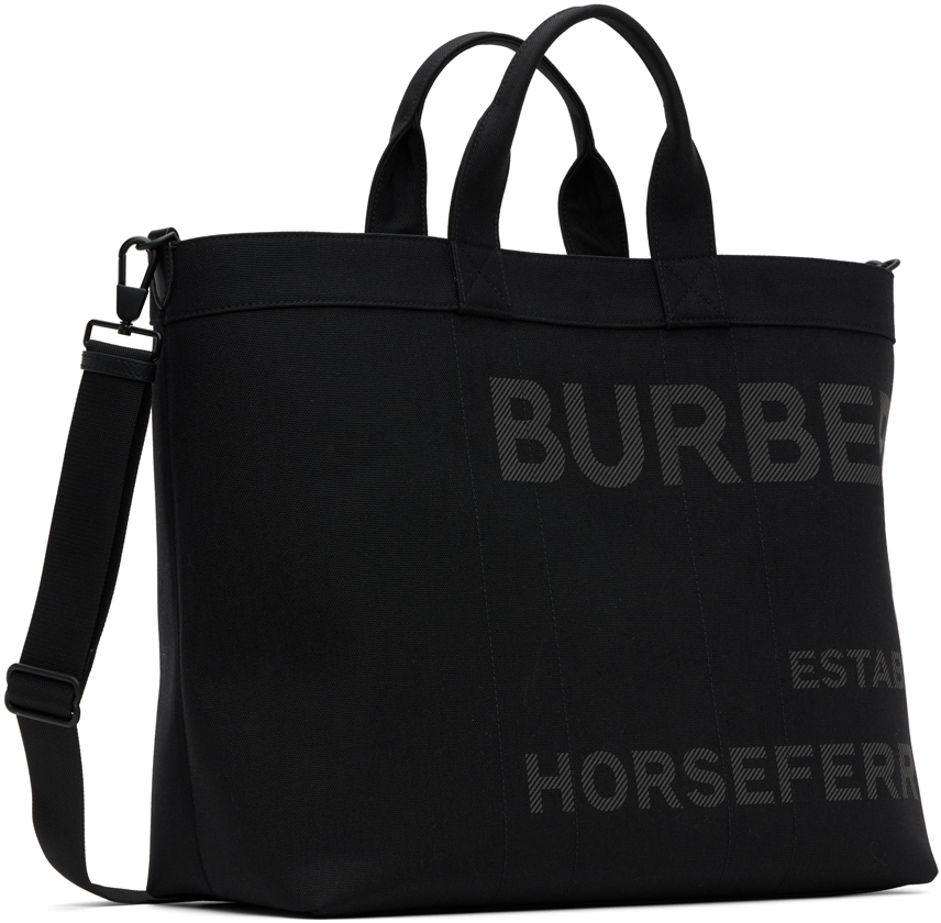 Burberry - Men - Logo-embellished Nylon Tote Bag Black