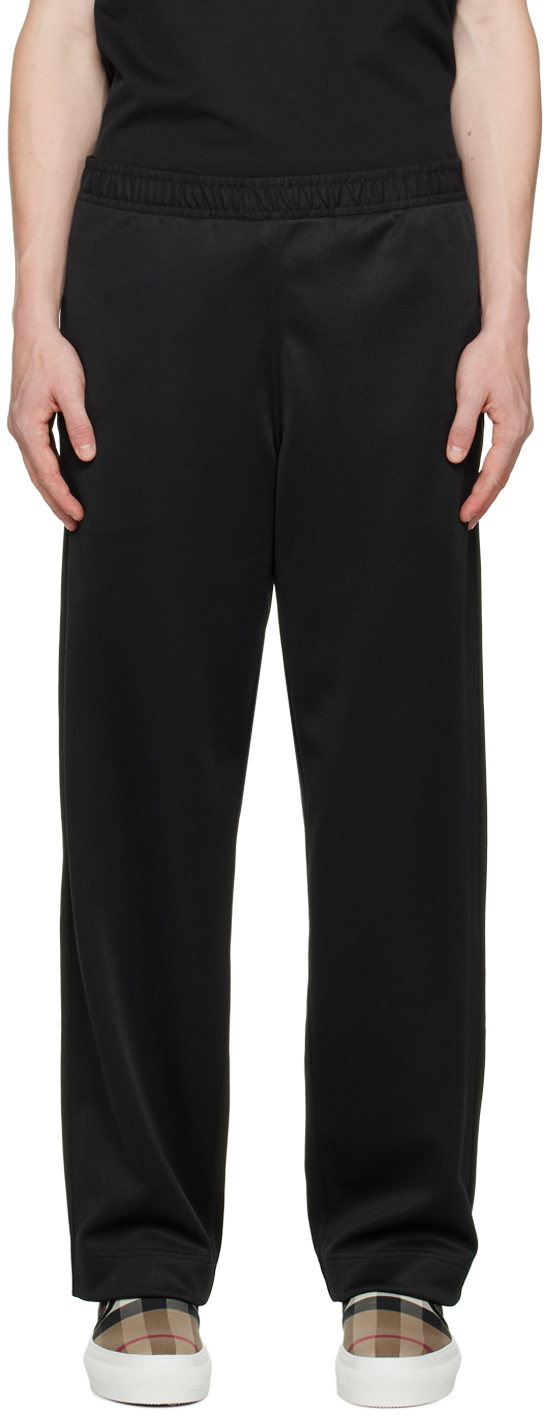 Burberry Black Straight Lounge Trousers