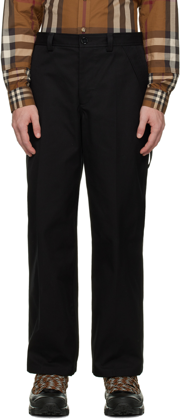 Black Venton Trousers