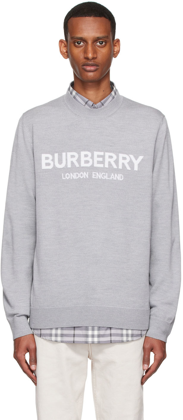 vermomming beproeving Leidinggevende Burberry sweaters for Men | SSENSE
