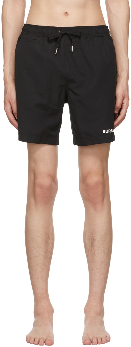 Black Polyester Swim Shorts Ssense Uomo Sport & Swimwear Costumi da bagno Pantaloncini da bagno 