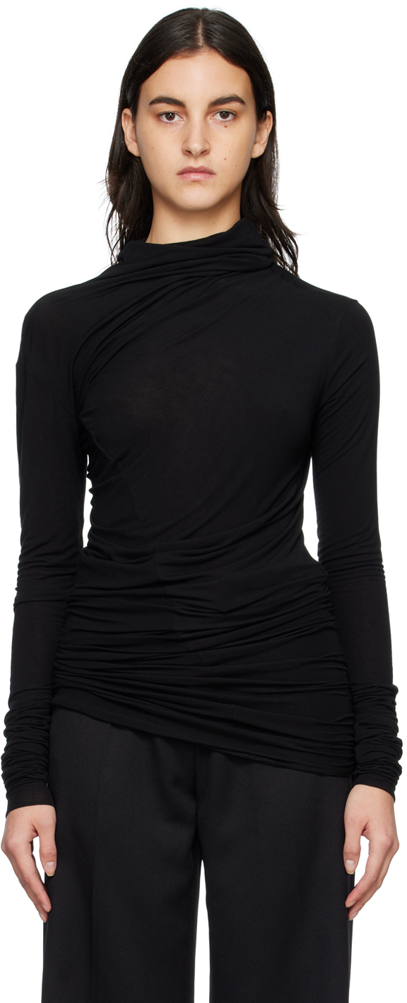 Black Tatiana Turtleneck