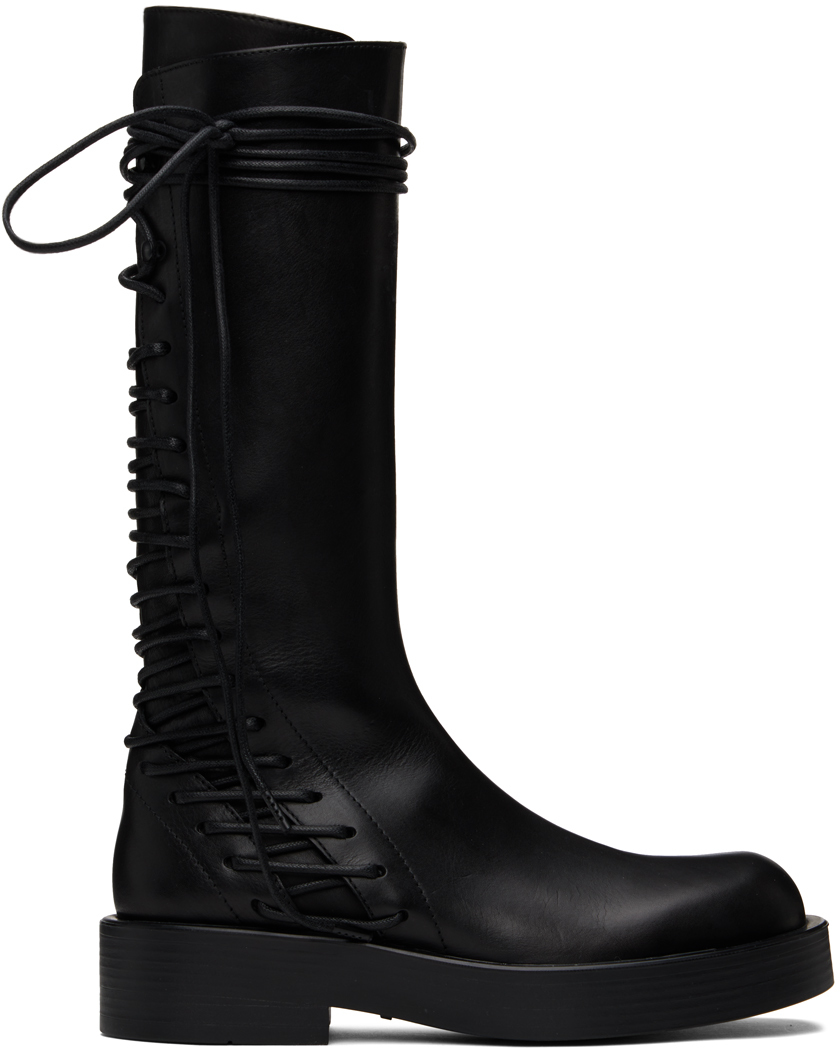 Ann Demeulemeester Black Mick Boots In 099 Black | ModeSens