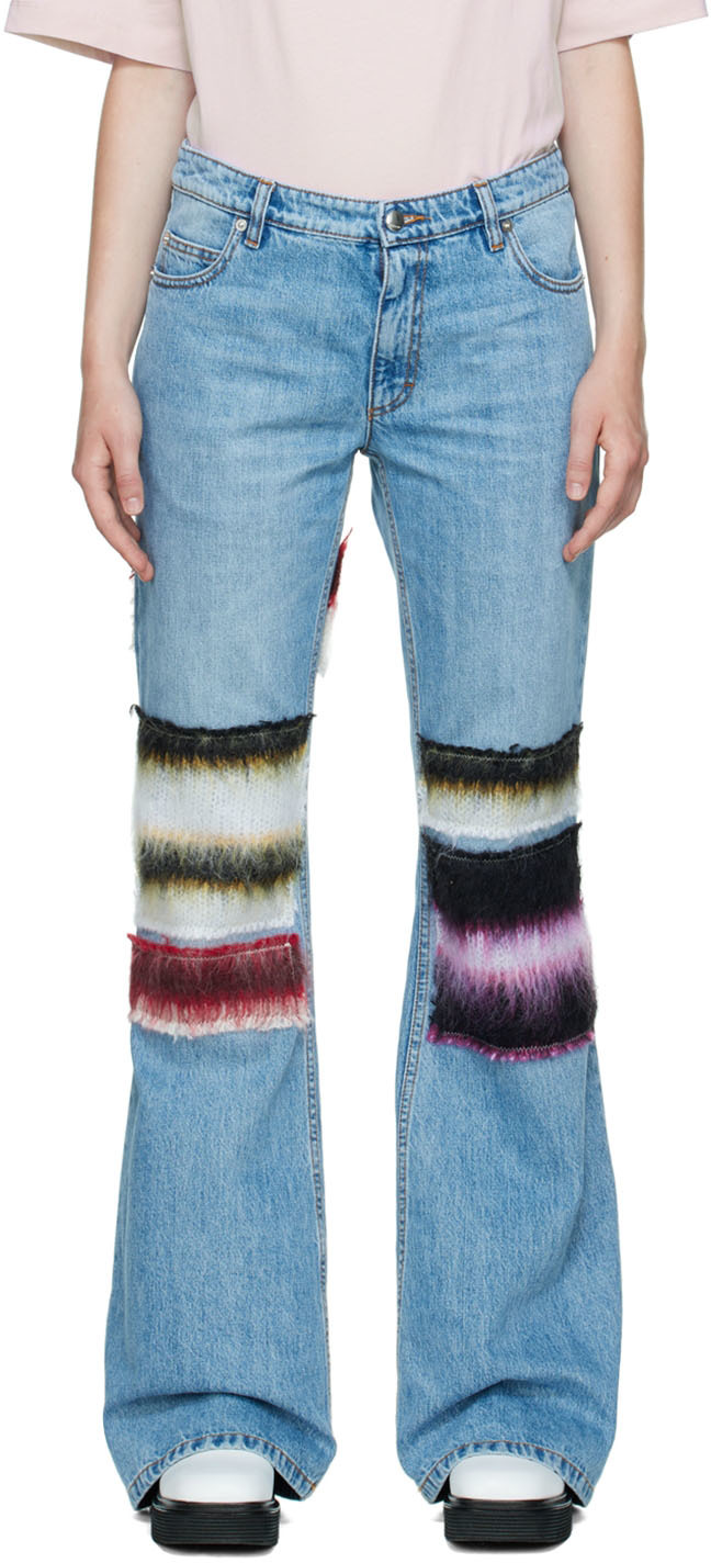 Marni: Blue Relaxed Jeans | SSENSE UK