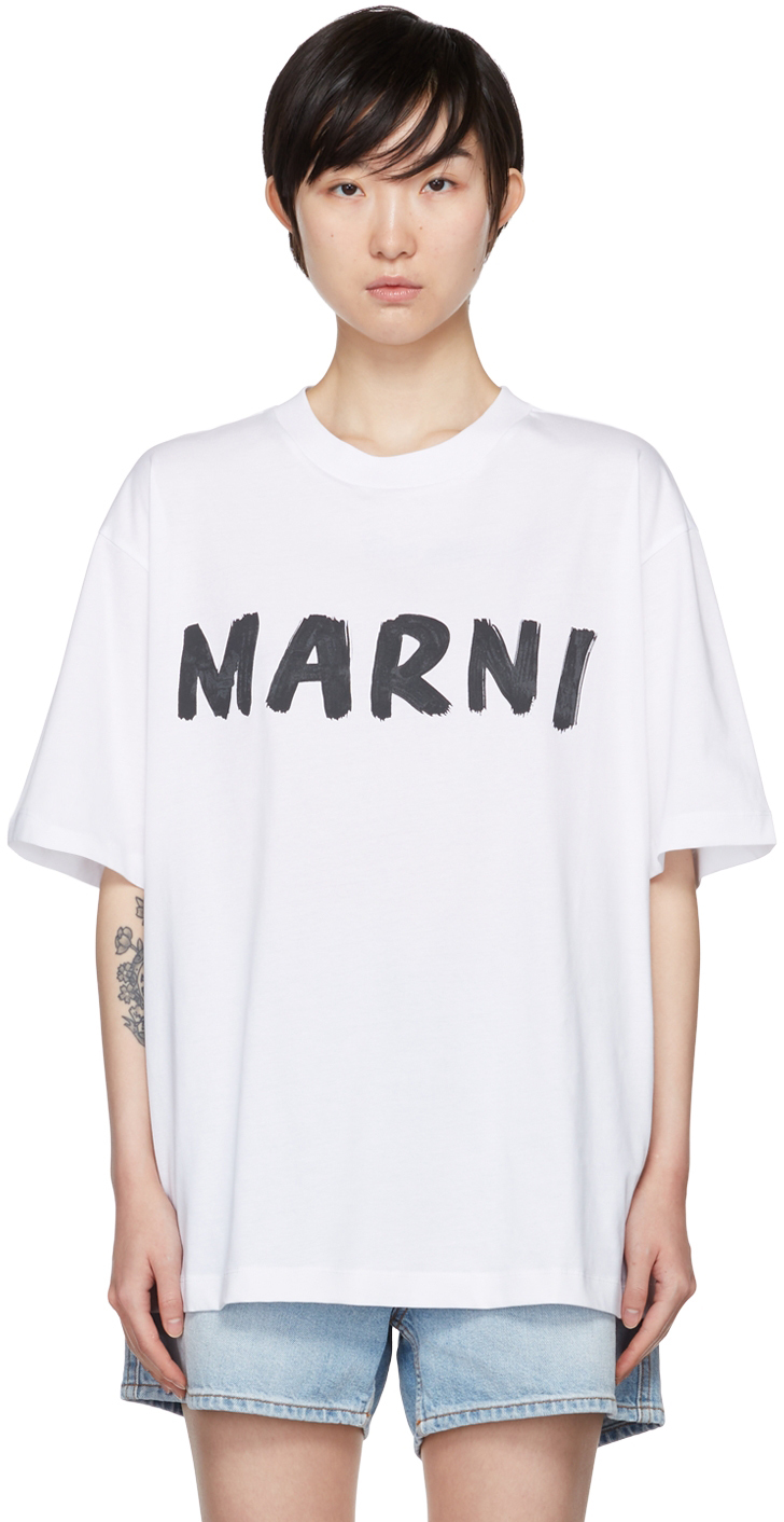 販売されてい Marni tシャツ Tシャツ/カットソー(半袖/袖なし)