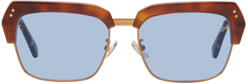 Marni Blue Three Gorges Sunglasses
