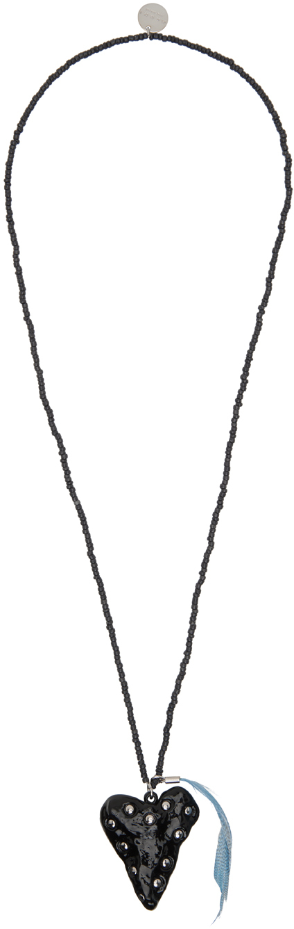 Marni Black Beaded Necklace