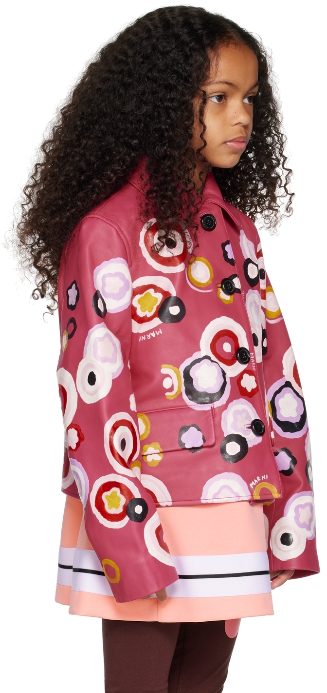 Marni All-over Floral-print Jacket In 0m332