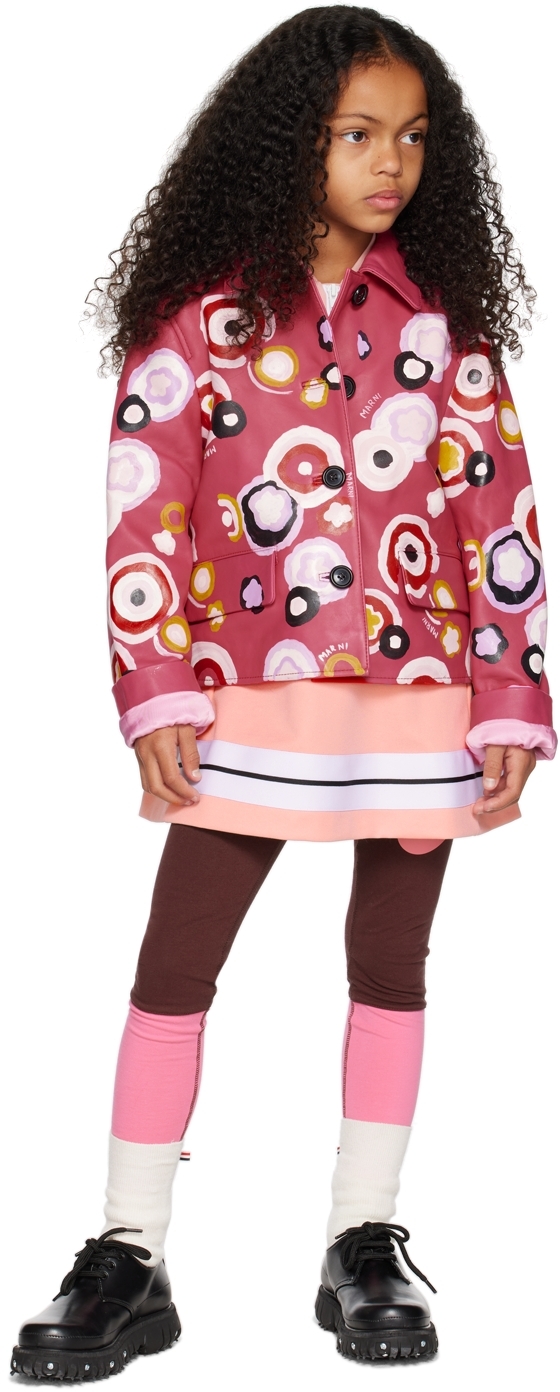 Marni All-over Floral-print Jacket In 0m332