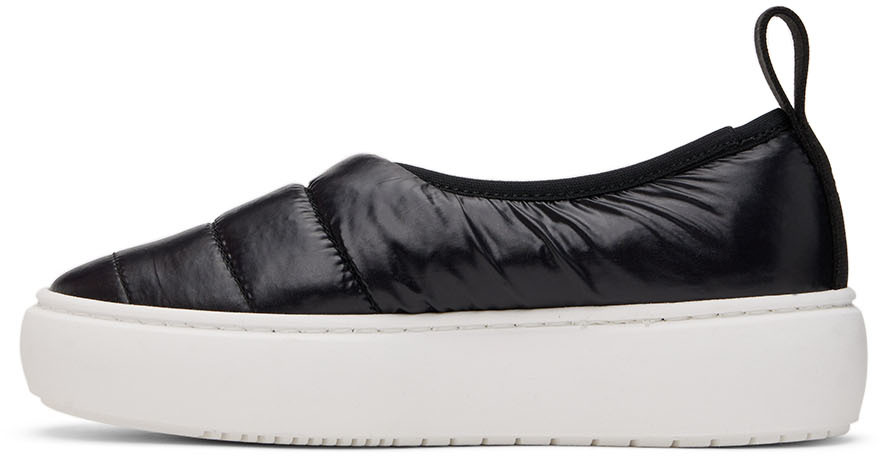 Marni Kids Navy Puffed Slip-on Sneakers In Var. 2