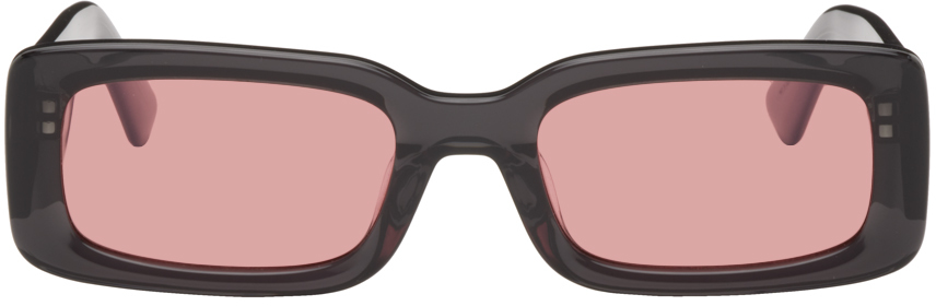 Akila Black Verve Sunglasses In Transparent Black Fr