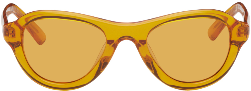 Akila Orange Alias Sunglasses In Orange Frame/ Organg