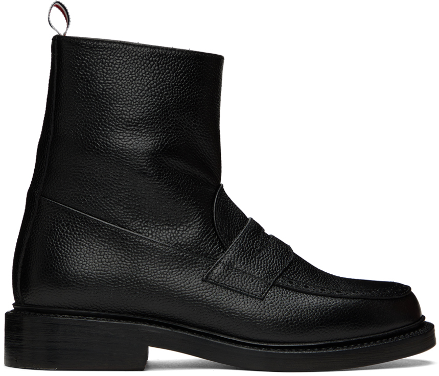 Thom Browne moulded ankle boots - Blue