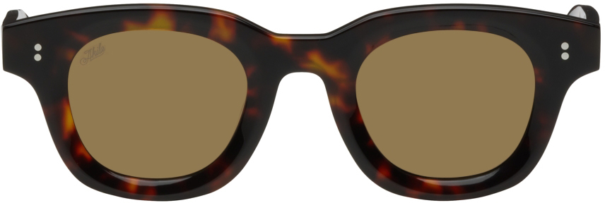 Tortoiseshell Apollo Sunglasses Ssense Uomo Accessori Occhiali da sole 