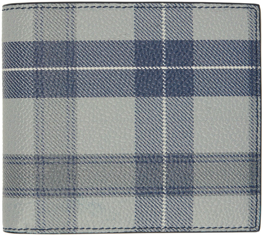 Gray Tartan Wallet