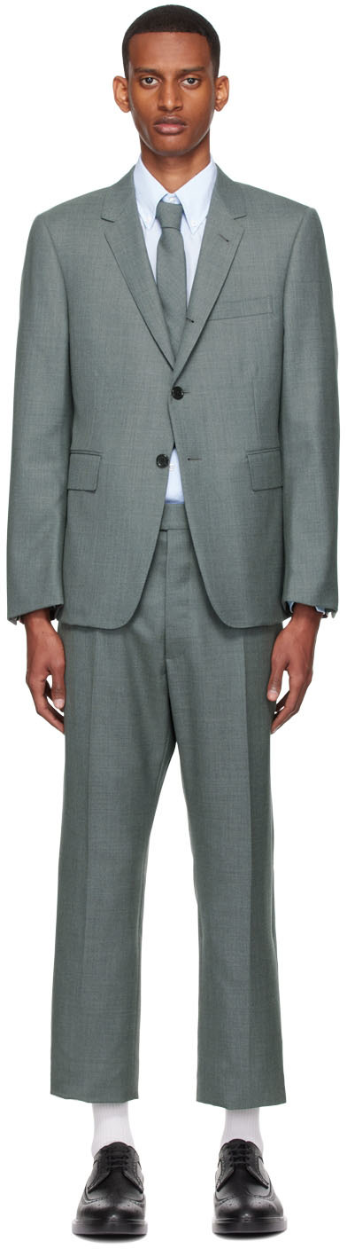 SSENSE Men Clothing Suits Grey Classic 120s Suit 