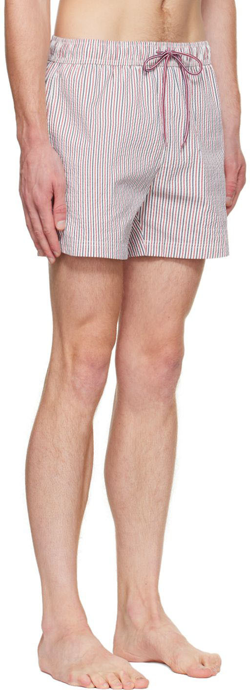 Blue Striped Swim Shorts main image 1