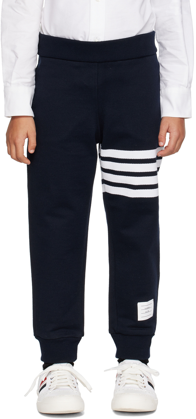 Kids Khaki & Navy Panel Track Pants Ssense Abbigliamento Pantaloni e jeans Pantaloni Pantaloni chinos 